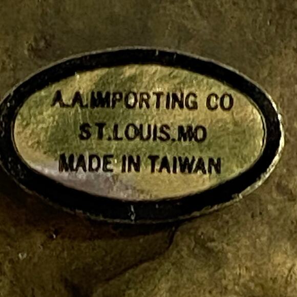 Vintage Brass Hand Bell with Horse and Horse Shoes on Handle Made in England - Picture 4 of 6